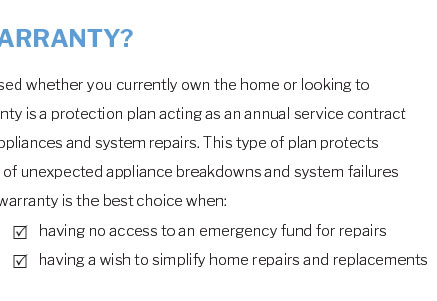 should i renew my home warranty